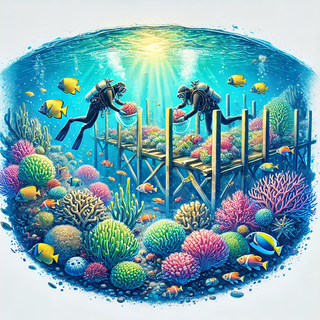 Regenwälder des Meeres